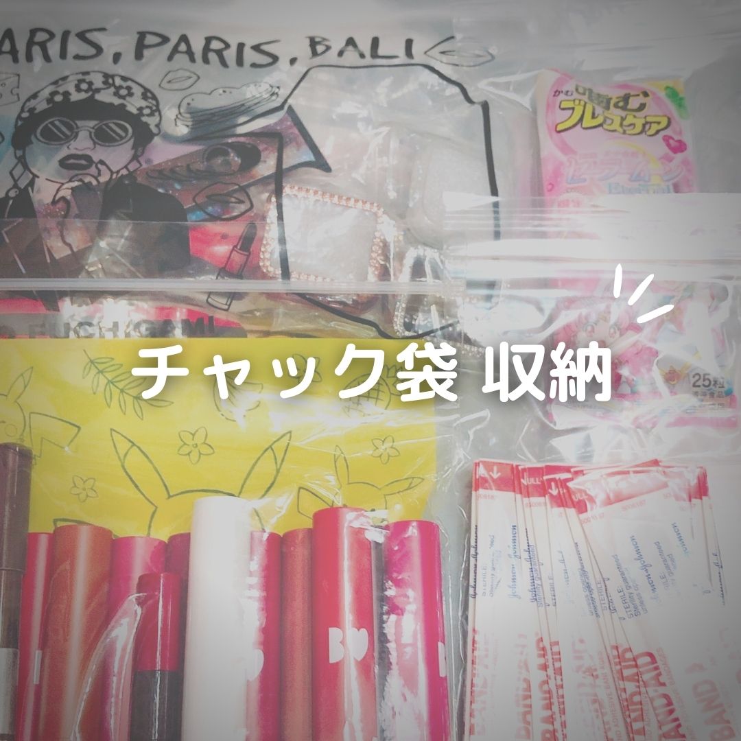 チャック袋 収納
