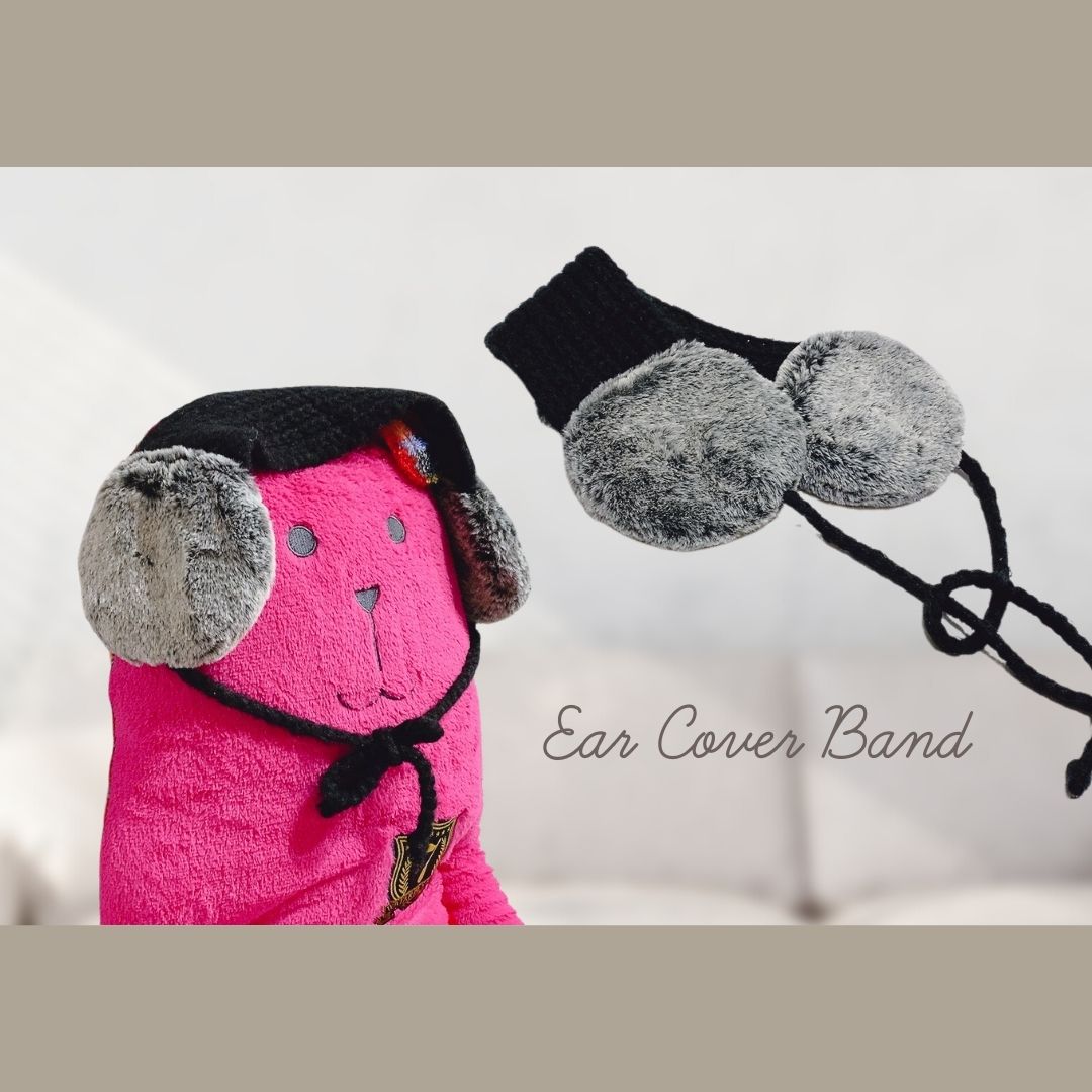 ヘアバンド型耳あて・イヤーマフ